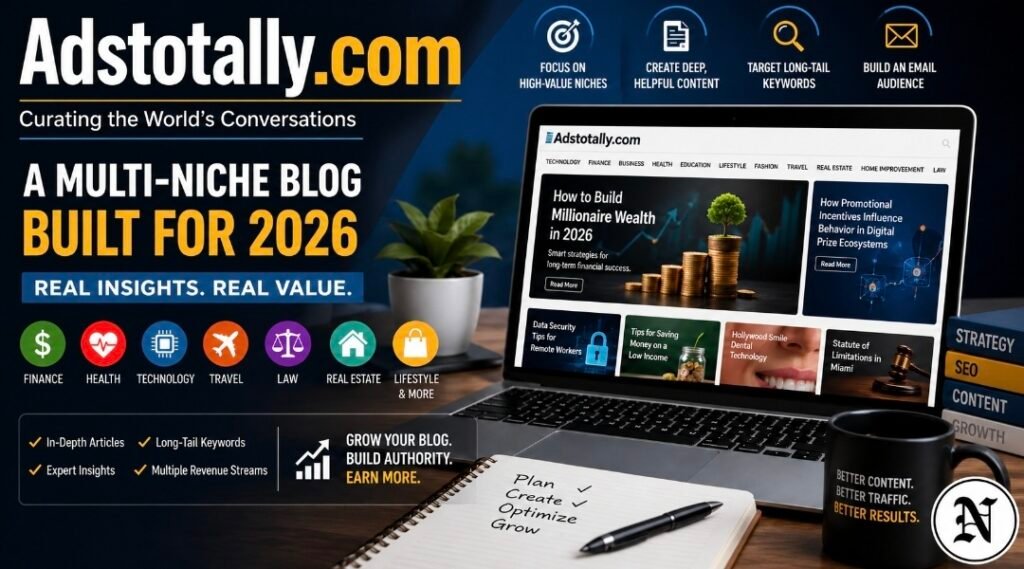 What Is Adstotally.com? A Real Look at the Site and How Multi-Niche Blogs Can Succeed in 2026