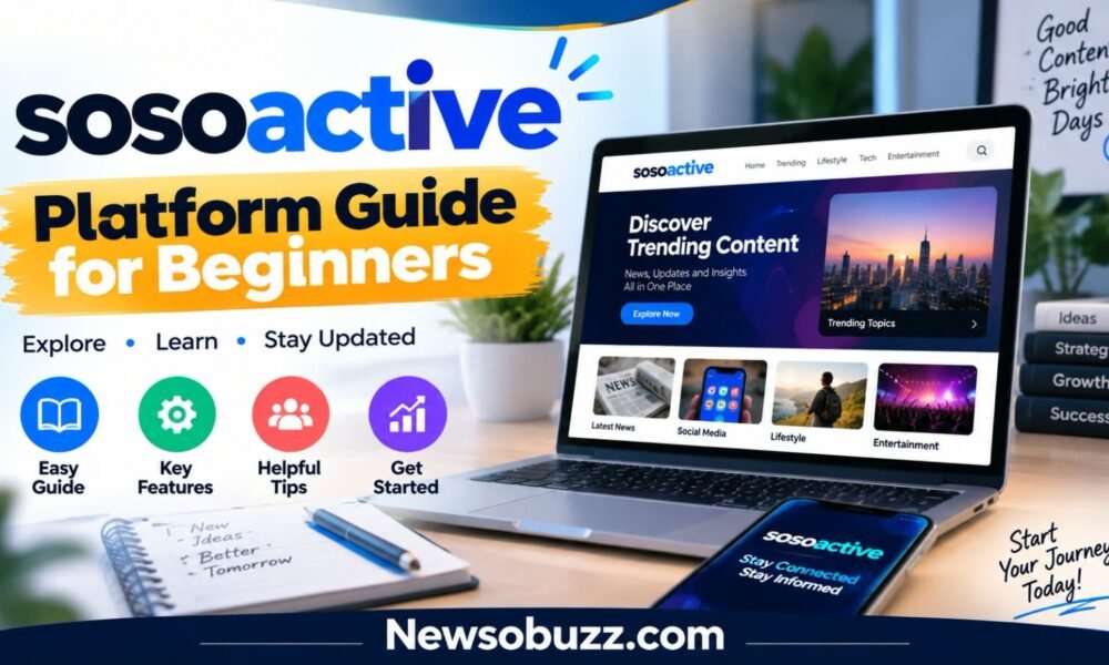 sosoactive Platform Guide for Beginners