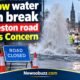 glasgow water main break shettleston road Sparks Concern